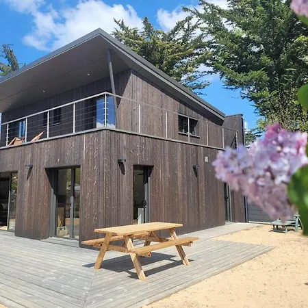 Jolie Maison Bois 8 A 10 Personnes Saint-Jean-de-Monts Exterior photo